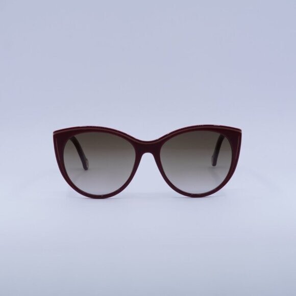 Carolina Herrera HER 0142/S 0R9S HA Sunglasses Burgundy/Nude Cat Eye Frame main image 9